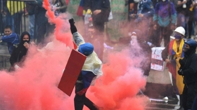 Día gris en Cali, disparan a manifestantes e indígenas; miembros de la misión médica se retiran de la ciudad