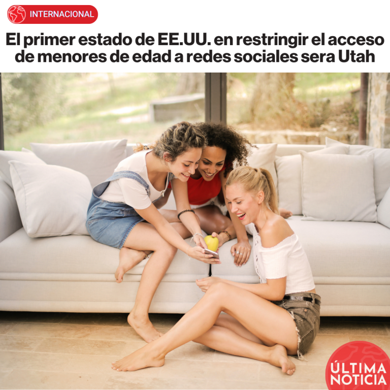 El primer estado de EE. UU. en restringir el acceso de menores de edad a redes sociales, será Utah