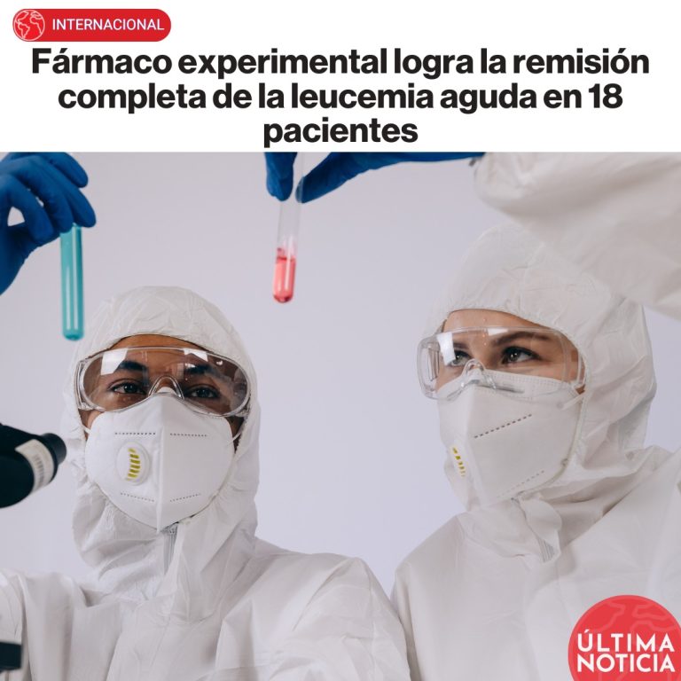 Fármaco experimental logra la remisión completa de la leucemia aguda en 18 pacientes