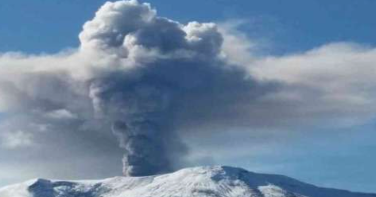 Declaran calamidad pública ante incremento en actividad sísmica del volcán Nevado del Ruiz