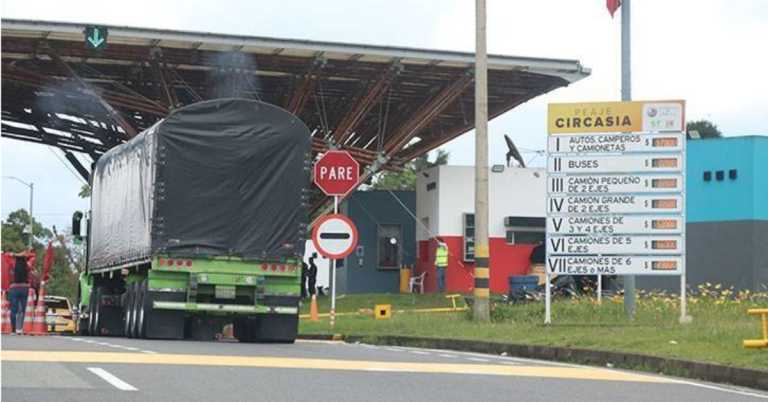 En la zona donde colapso el puente en Quindío Y valle del cauca habría uno de los peajes más caros de Colombia